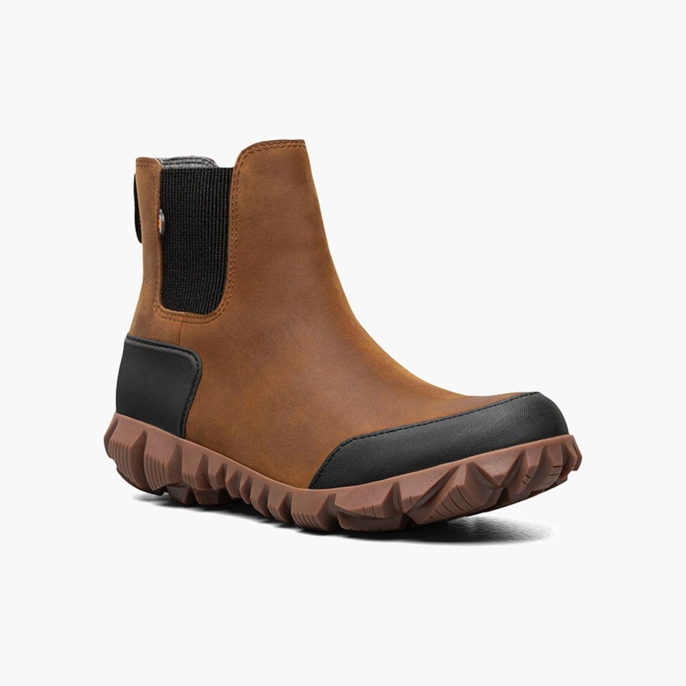 BOGS Tan and Black Ankle Booties - Picture 5 of 5